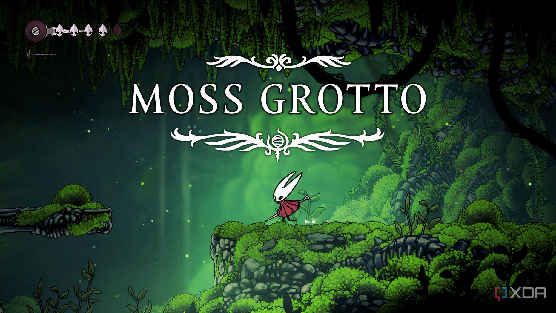 The Moss Grotto in Hollow Knight Silksong