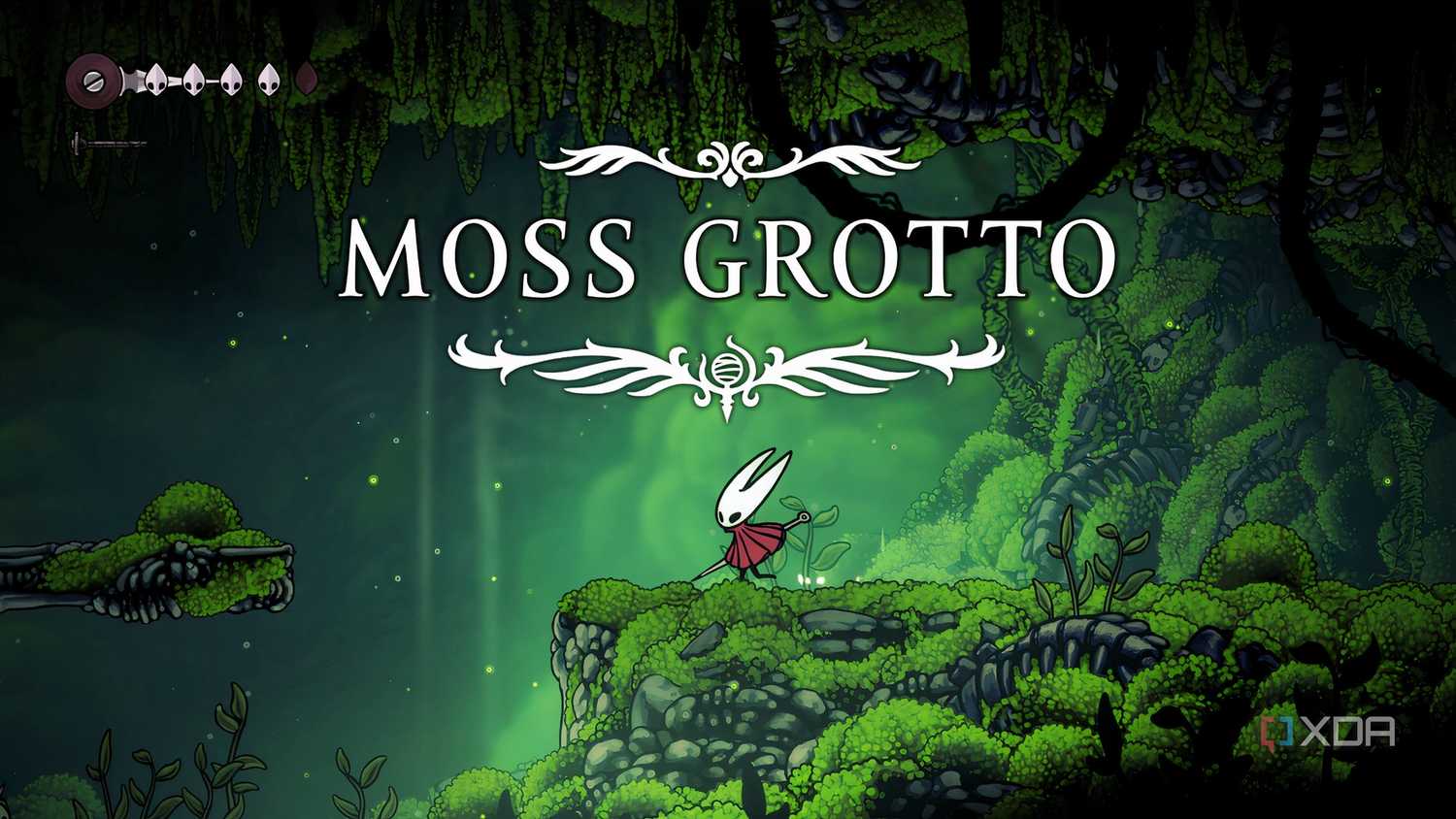 The Moss Grotto in Hollow Knight Silksong