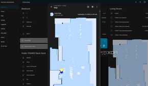 screenshot of home assistant ecovacs integration showing my floor map