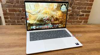 Baldur's Gate III running on the HP EliteBook X G1i business laptop.