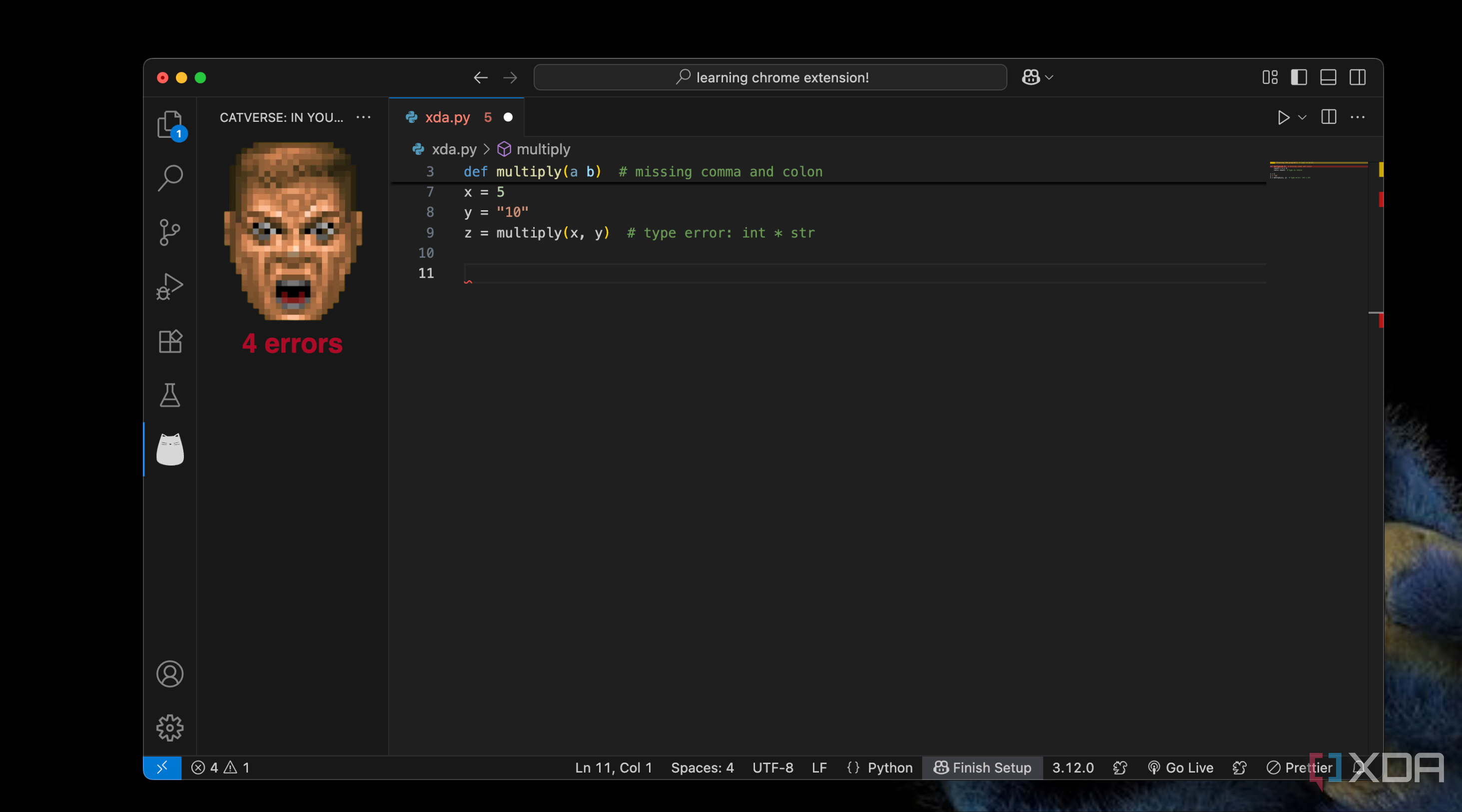 These VS Code extensions scream or make faces when you make a coding ...