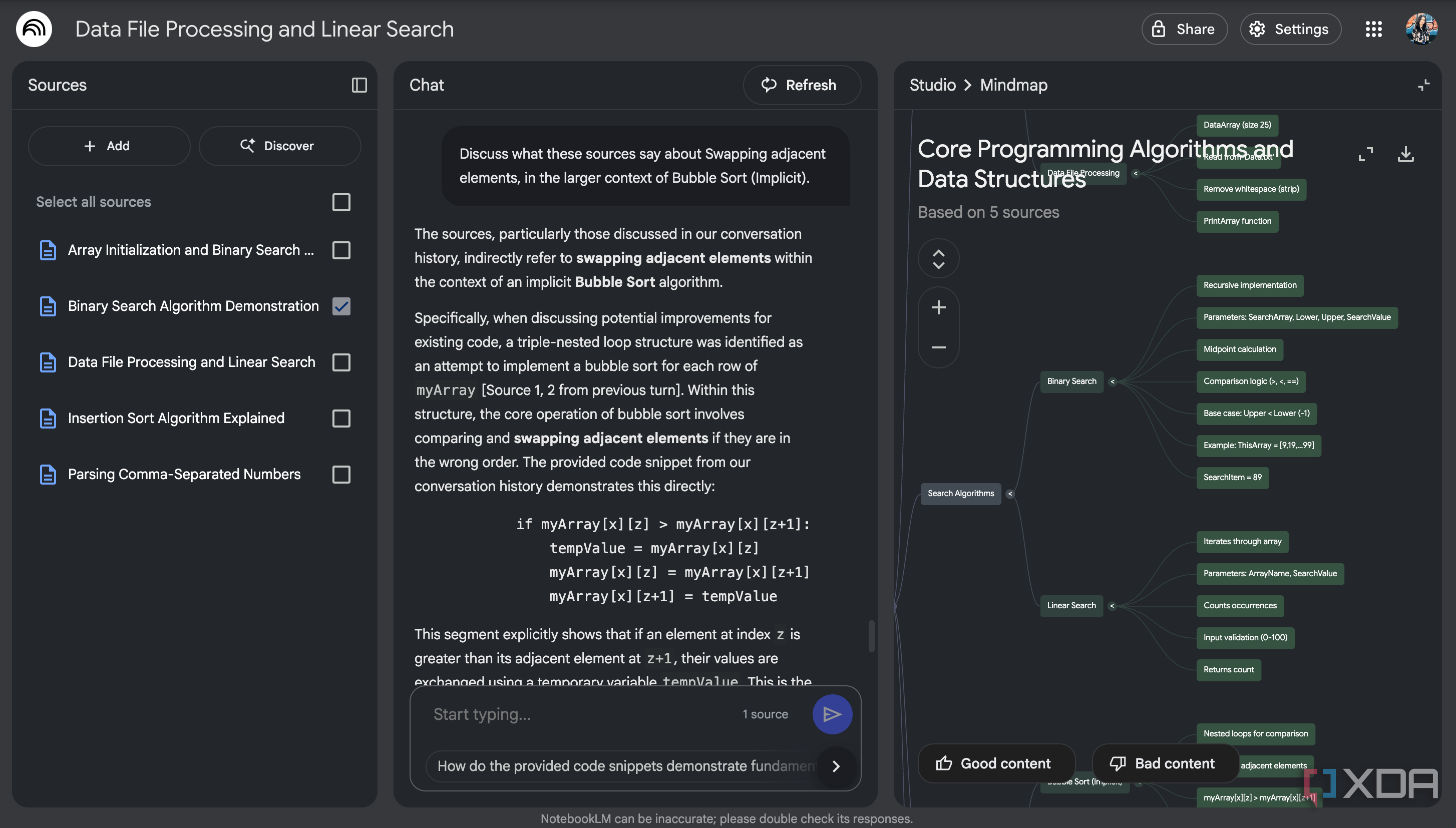 Interactive NotebookLM summary