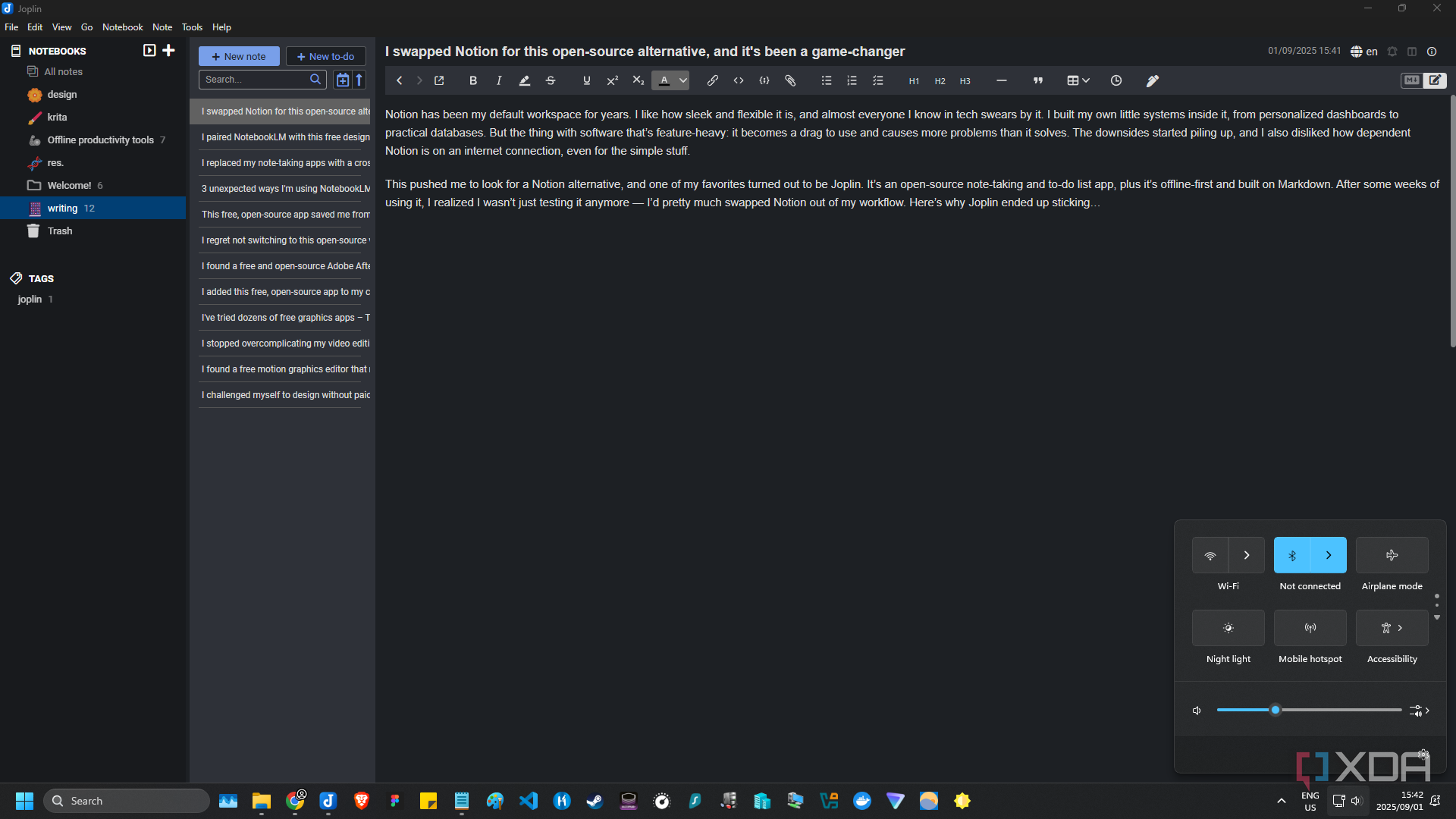 I swapped Notion for this open-source alternative, and it's been a