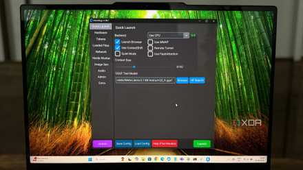 Koboldcpp installed on Windows laptop
