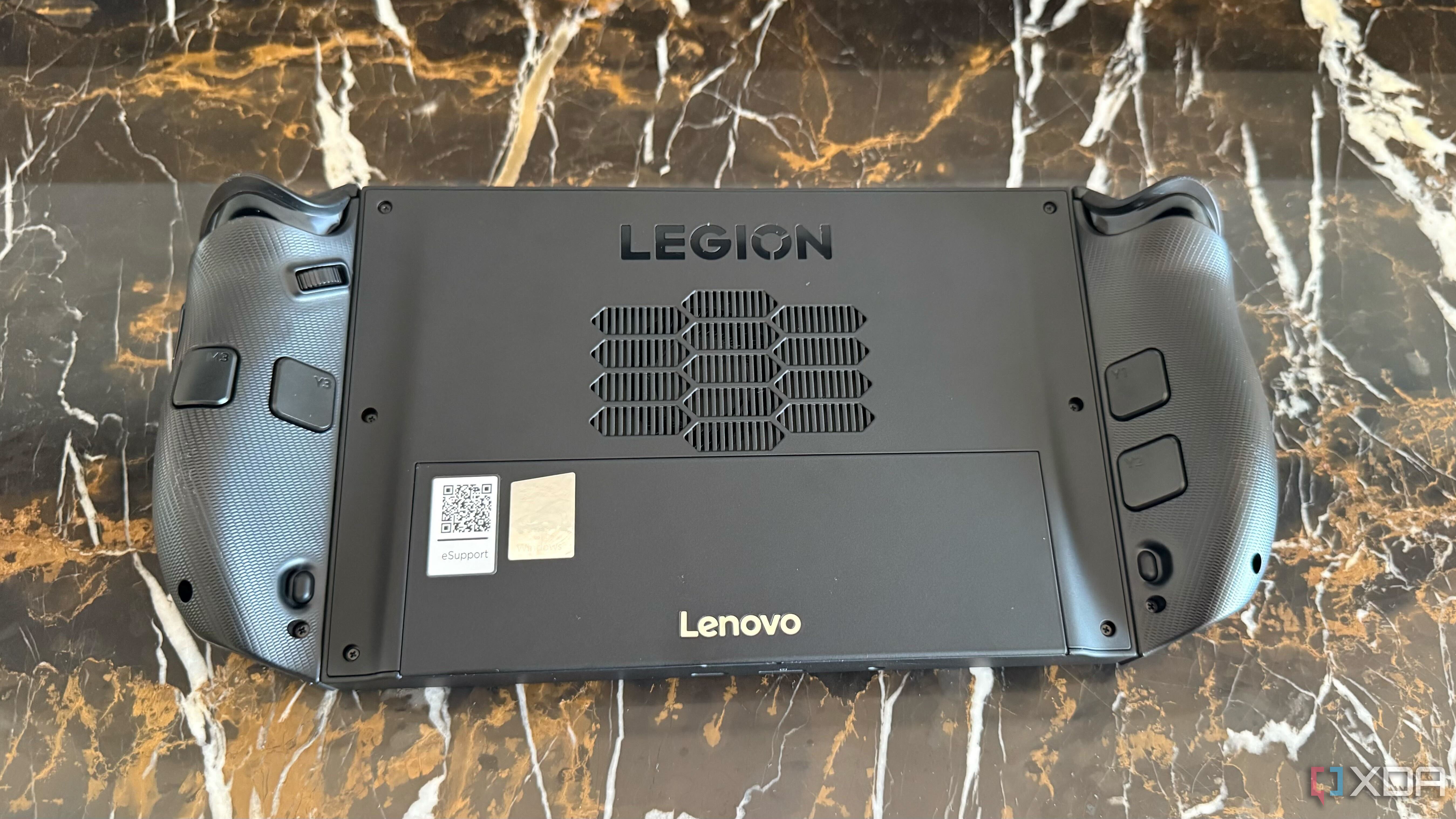 Back vents on the Lenovo Legion Go 2.