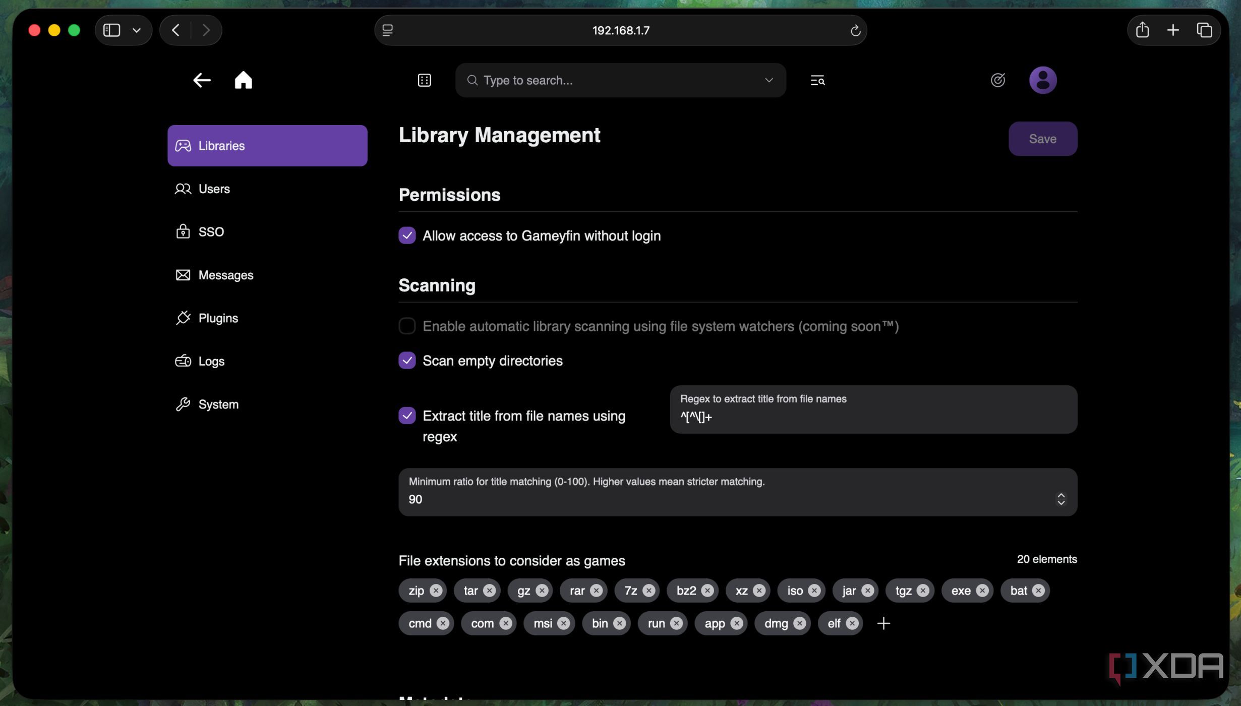 This self-hosted app is Jellyfin but for your games