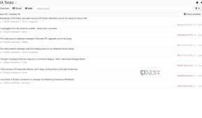 List view in Kanboard