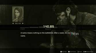 A screenshot of Snake talking to Para-Medic in Metal Gear Solid Delta: Snake Eater