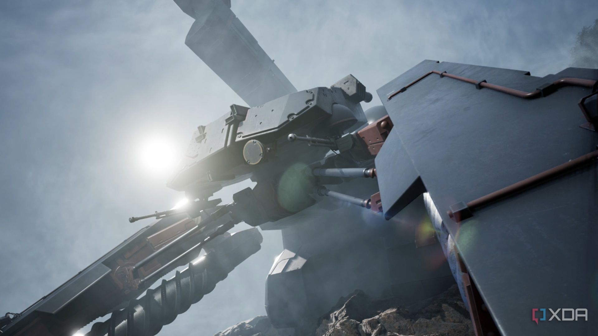 A screenshot of the Shagohod in Metal Gear Solid Delta: Snake Eater