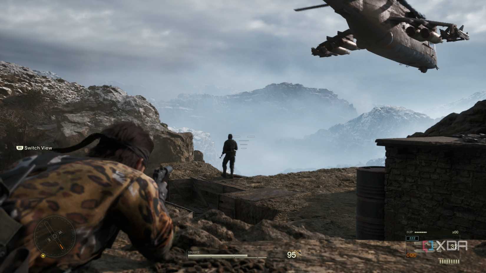 A screenshot of gameplay from Metal Gear Solid Delta: Snake Eater