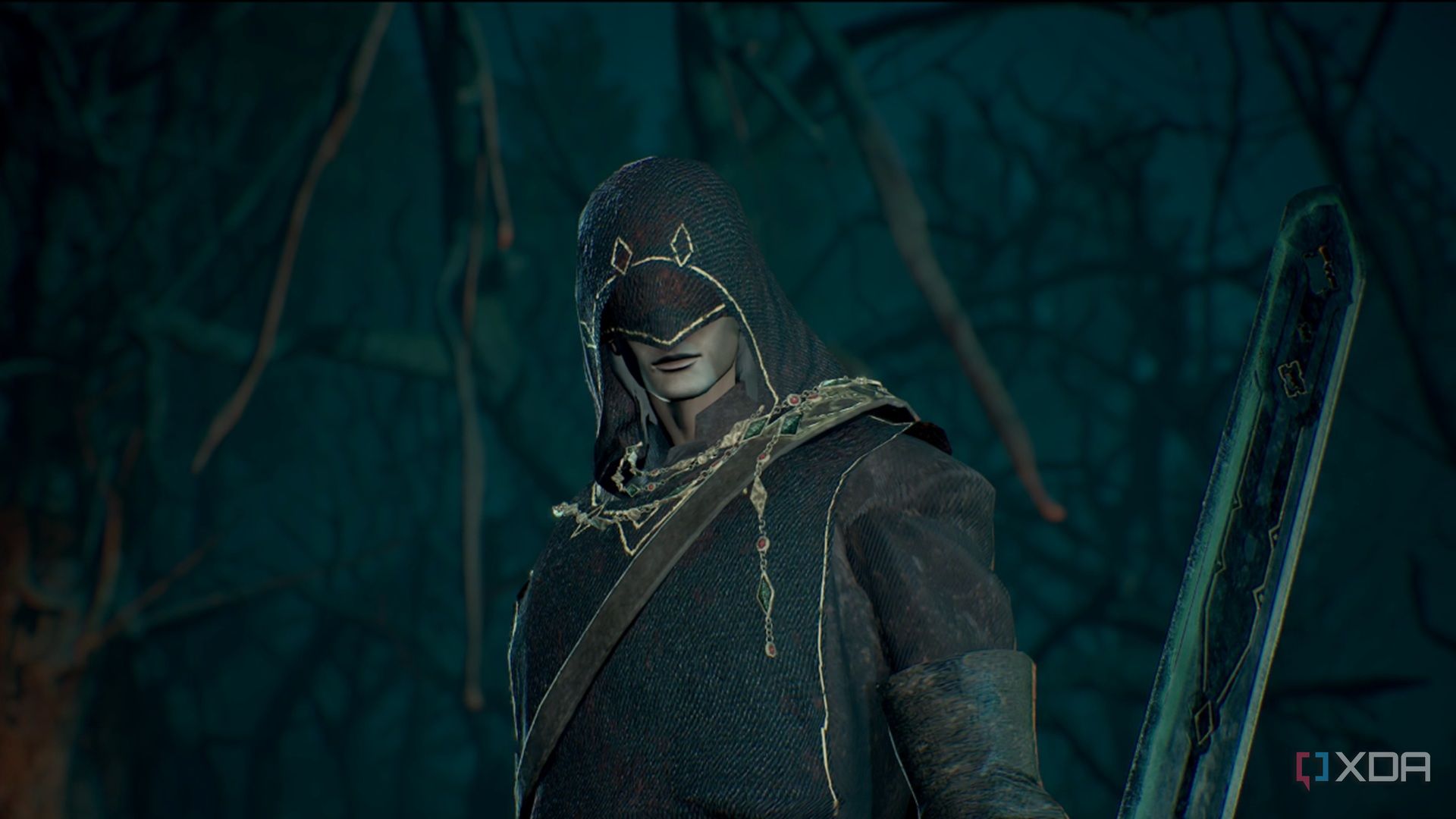 A screenshot of Guy Savage in Metal Gear Solid Delta: Snake Eater