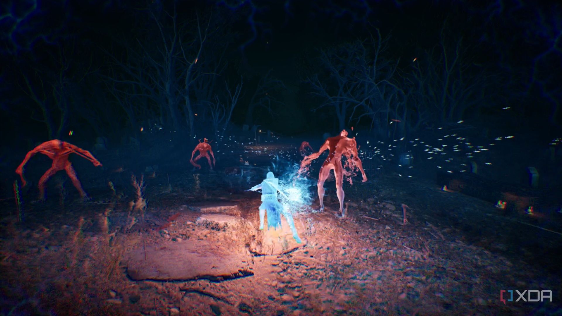 A screenshot of the Guy Savage combat in Metal Gear Solid Delta: Snake Eater