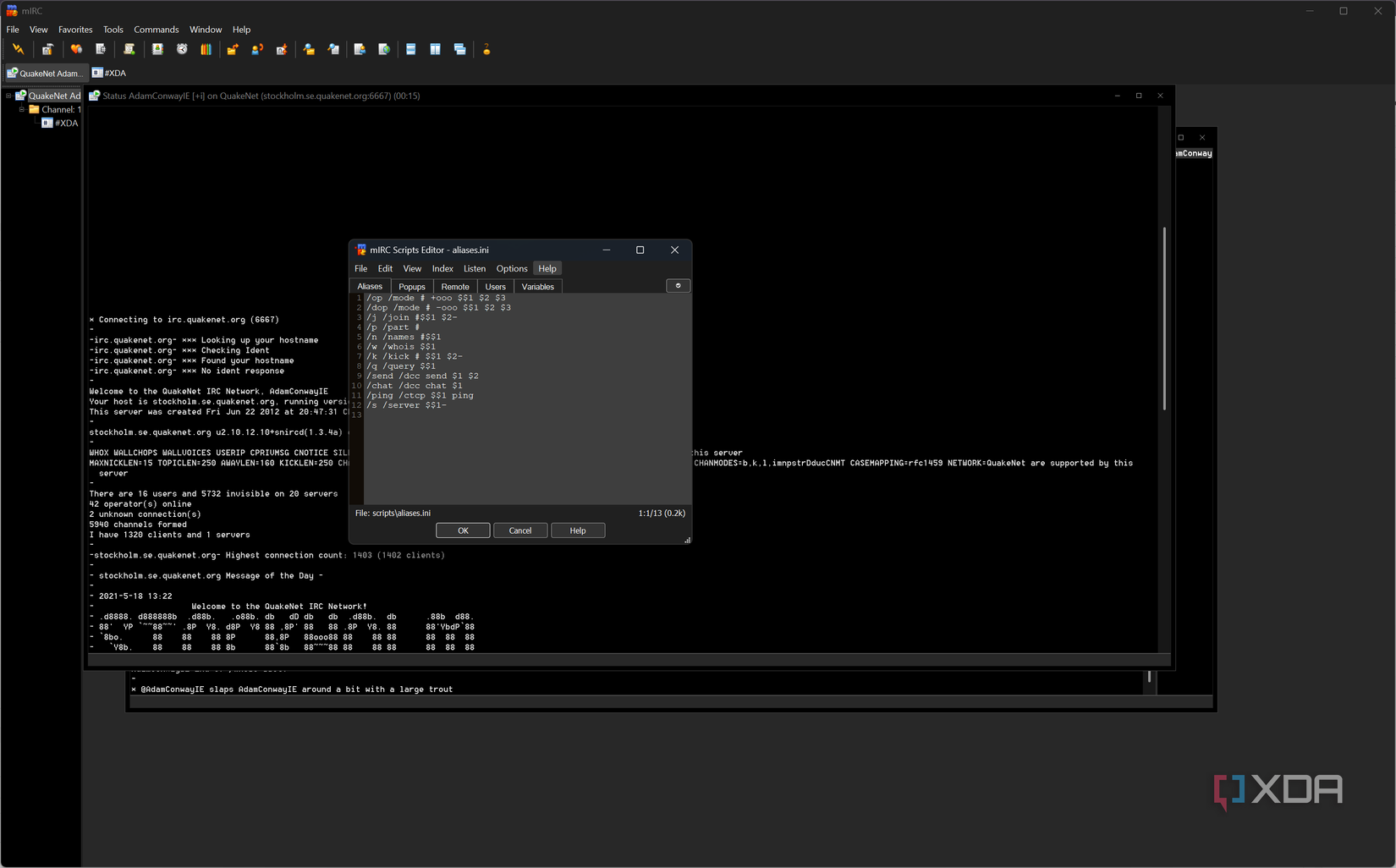 You might not know it, but IRC predates most of the internet and ...