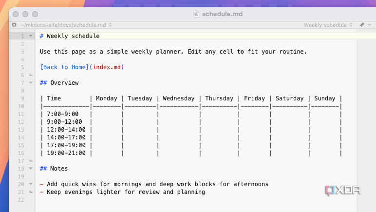 I made a basic, easy to read, and good-looking site in Markdown with ...