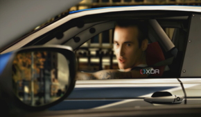 Razor Callahan in the BMW M3 GTR in Need for Speed: Most Wanted 2005.
