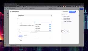 A Webhook in NocoDB