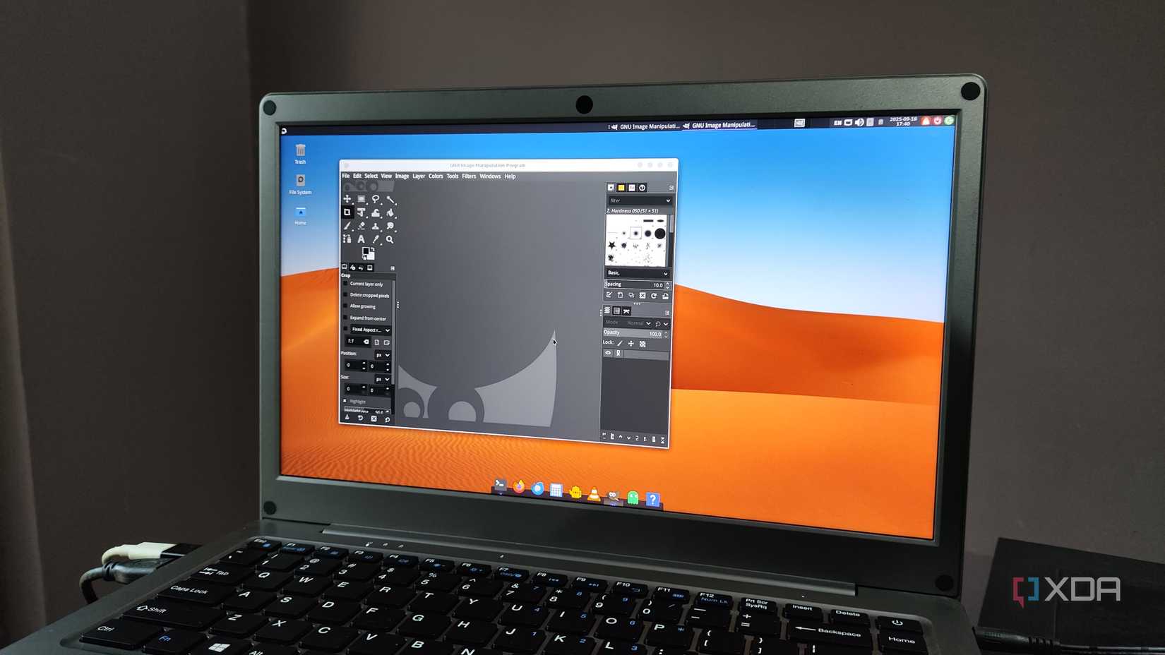 Running GIMP on NomadBSD