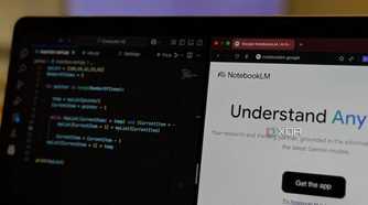 NotebookLM and VS Code open side by side