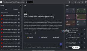 NotebookLM notebook about Swift Programming
