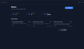 notes dashboard in rwmarkable