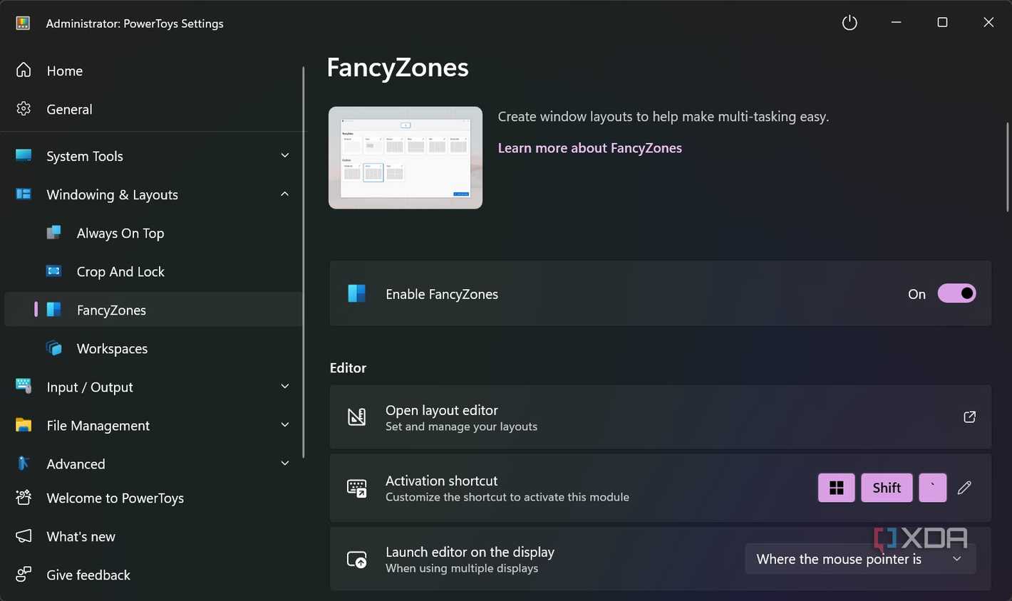 набор инструментов Microsoft PowerToys — иллюстрация 3 к материалу набор инструментов Microsoft PowerToys — иллюстрация 3 к материалу