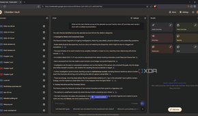 Prompting NotebookLM for overview of Obsidian notes