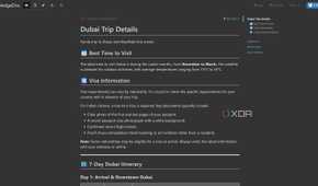 Read view in HedgeDoc