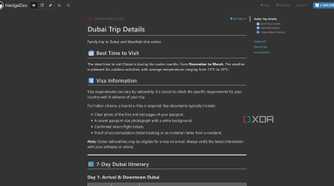 Read view in HedgeDoc