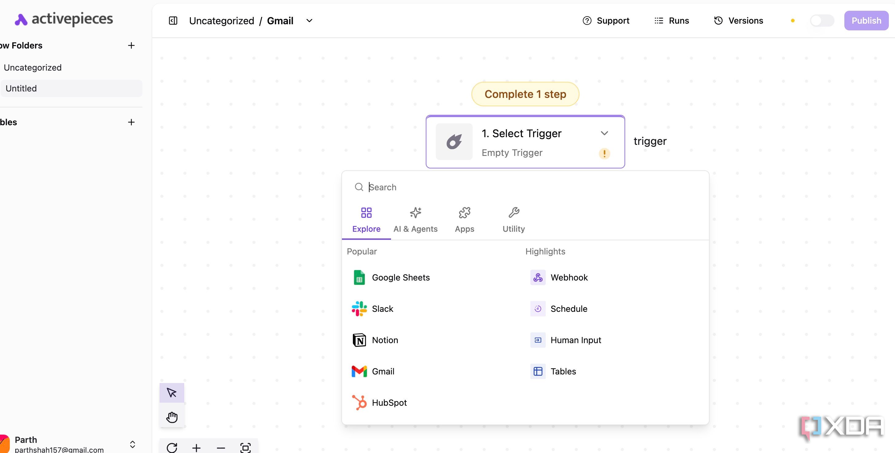 Activepieces is a self-hosted automation suite powered by your local LLM