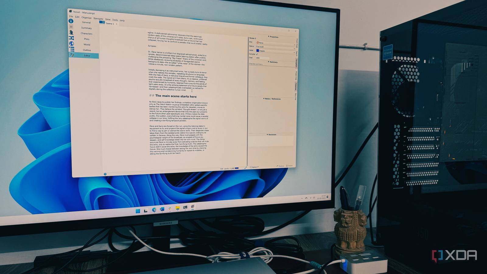 This free and open-source writing tool is the perfect writing environment for most people