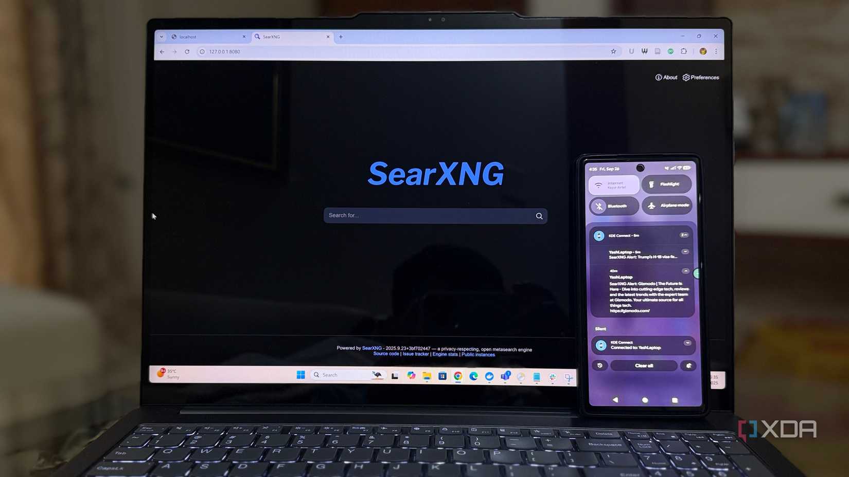SearXNG private Google Alerts feature image