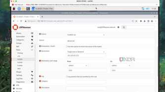 A screenshot of setting mDNS port in Firewall rules
