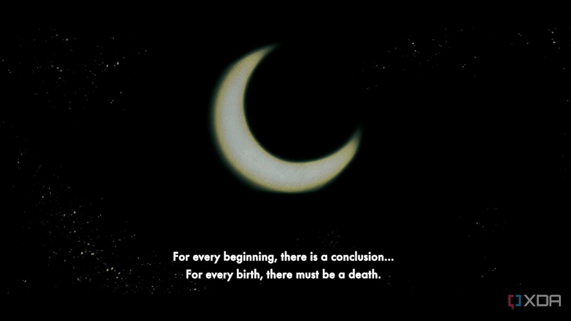 A screenshot of a cutscene from Shinobi: Art of Vengeance
