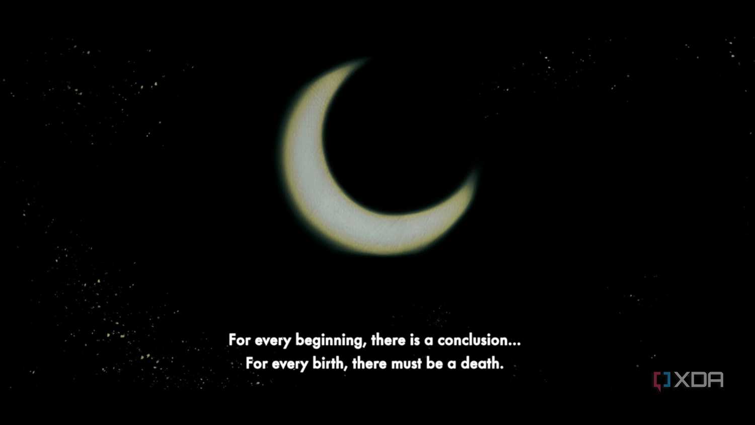A screenshot of a cutscene from Shinobi: Art of Vengeance