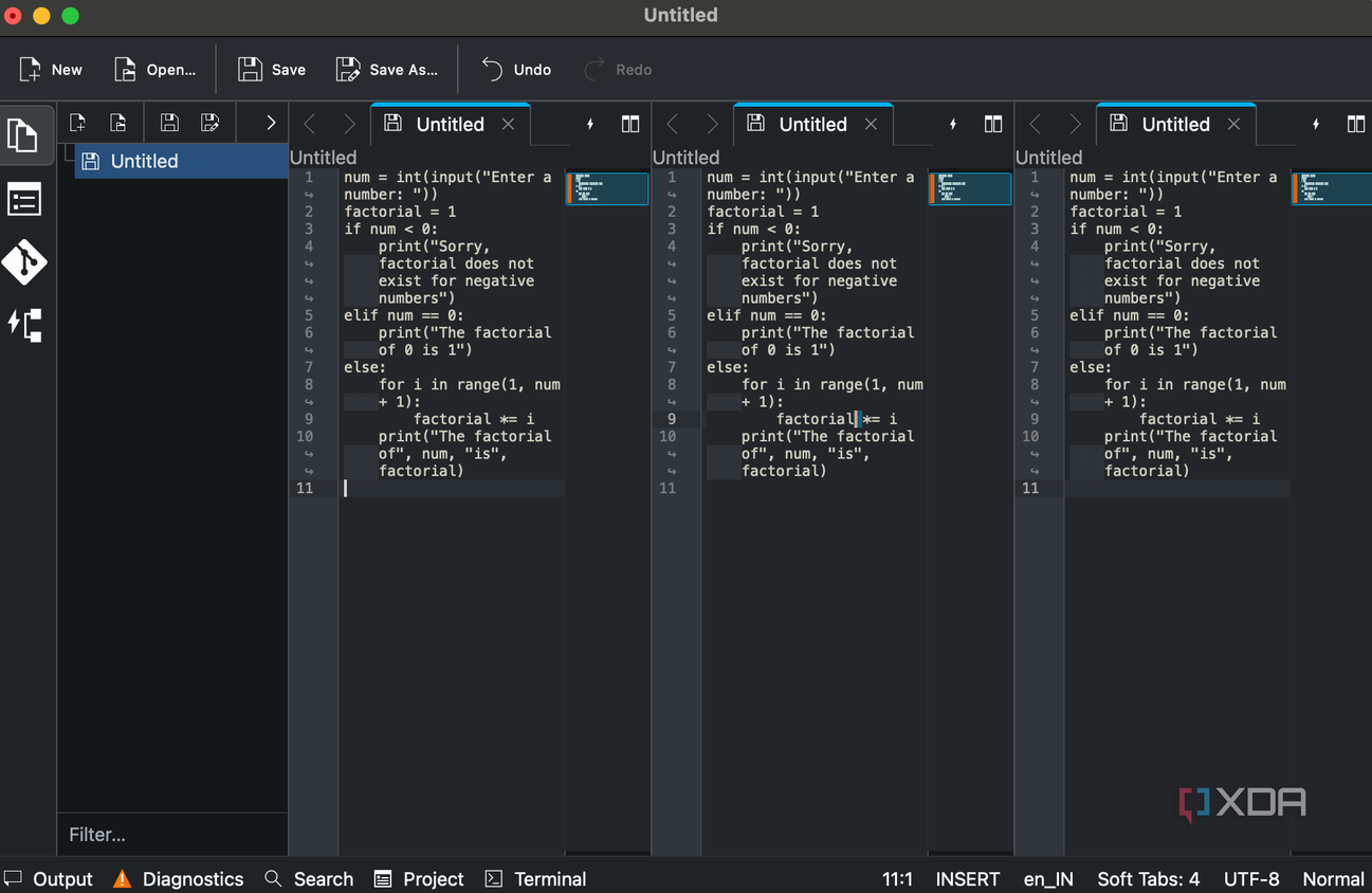 Kate is the IDE you needed to replace VS Code