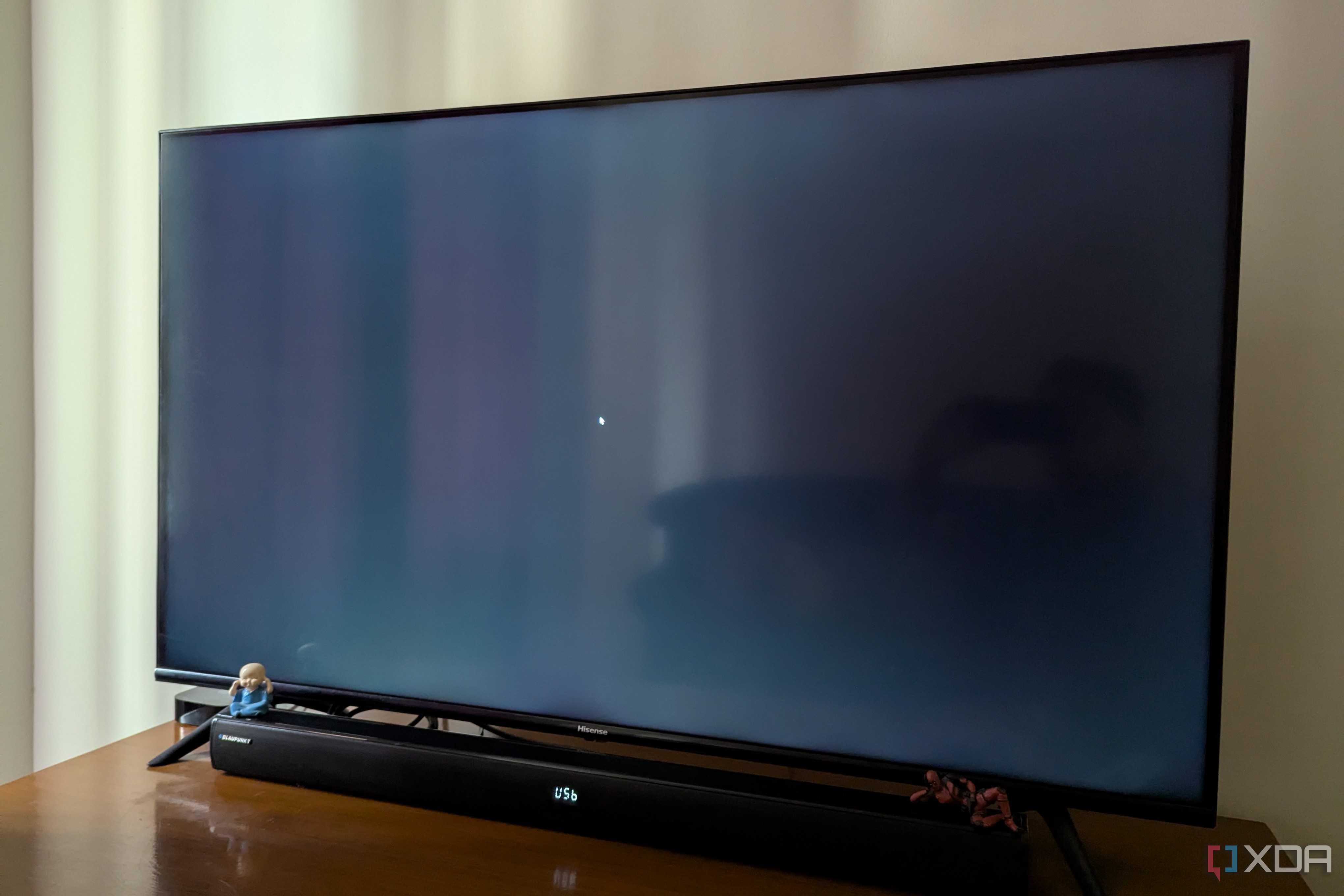 Steam Link showing a black screen on Apple TV