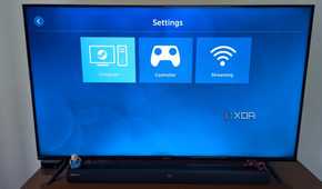 Steam Link running on Apple TV showing Computer settings