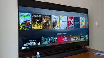 Steam Link app running on Apple TV