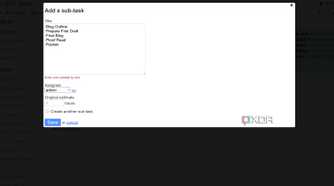 Sub task in Kanboard