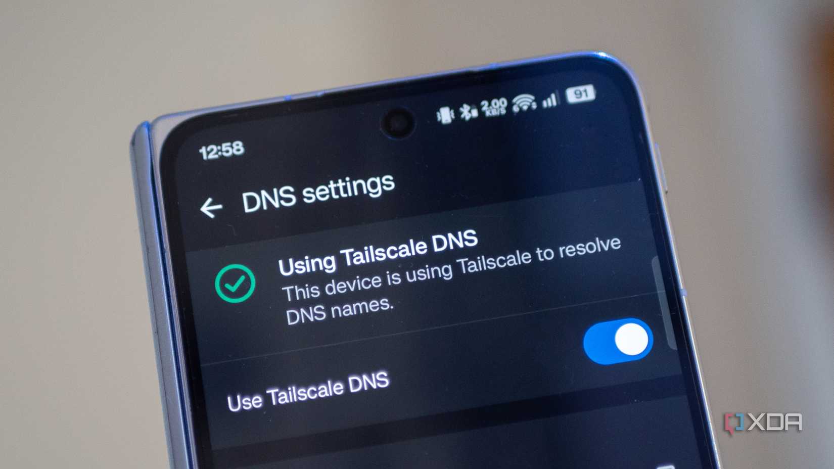 Tailscale Android I use Tailscale for everything now, and it's the most boring but ...
