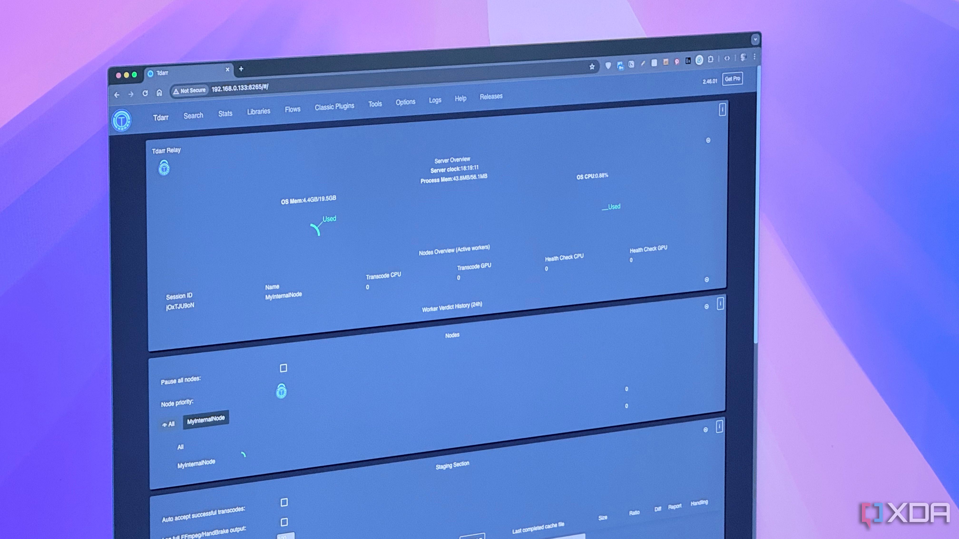 Tdarr running on a Mac