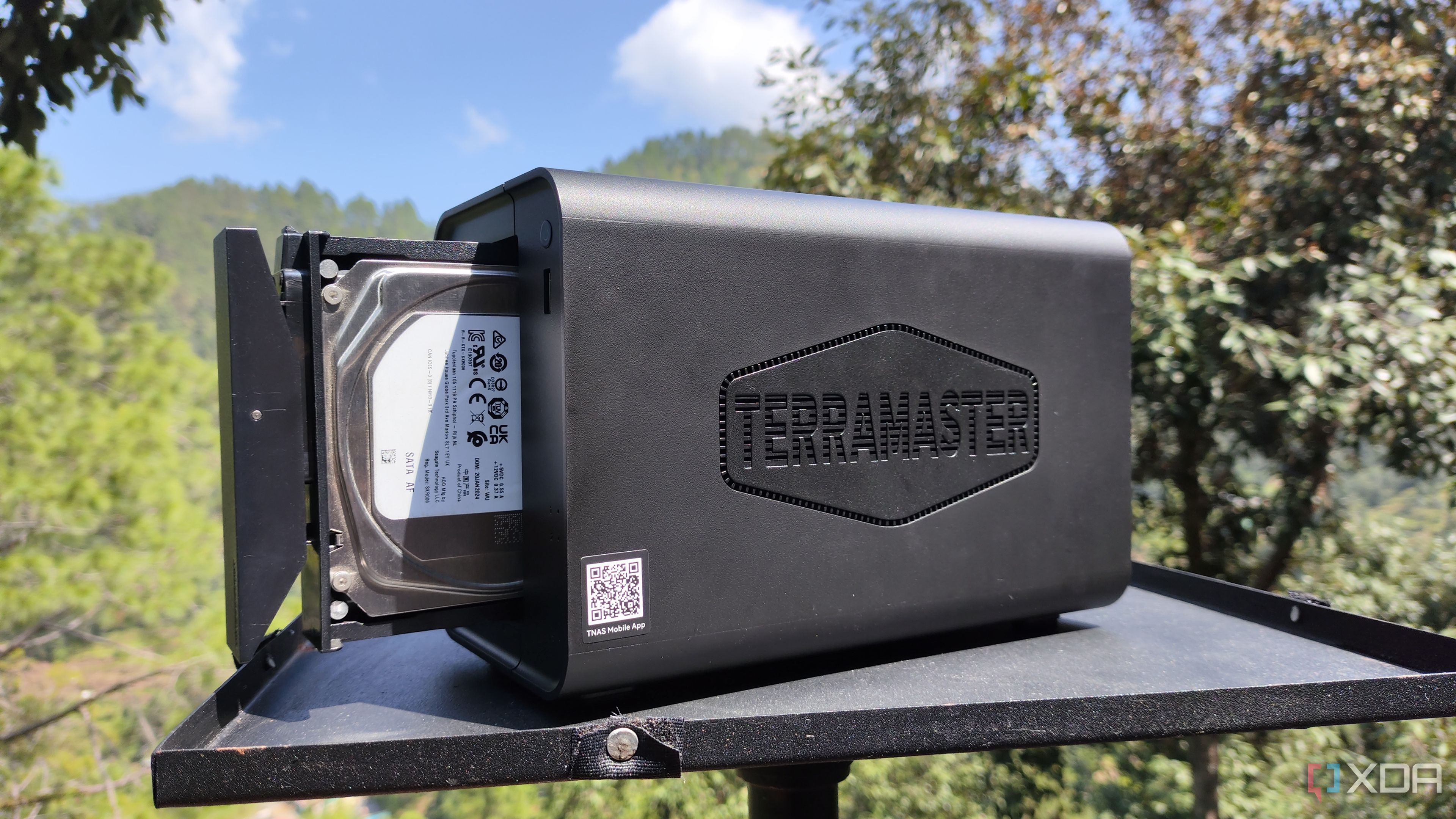 The TerraMaster F2-425 NAS