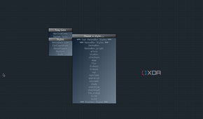 Tiny Core HackedBox desktop environment