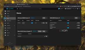 Running a network share on TrueNAS
