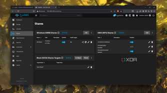 Running a network share on TrueNAS