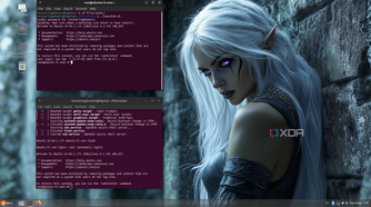 Ubuntu microVM launched and running