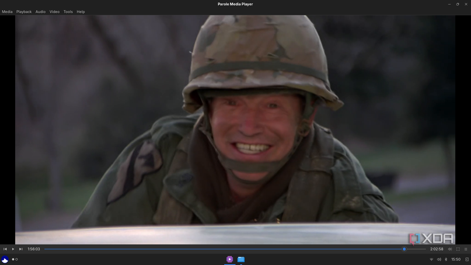Ultramarine watching video in Parole