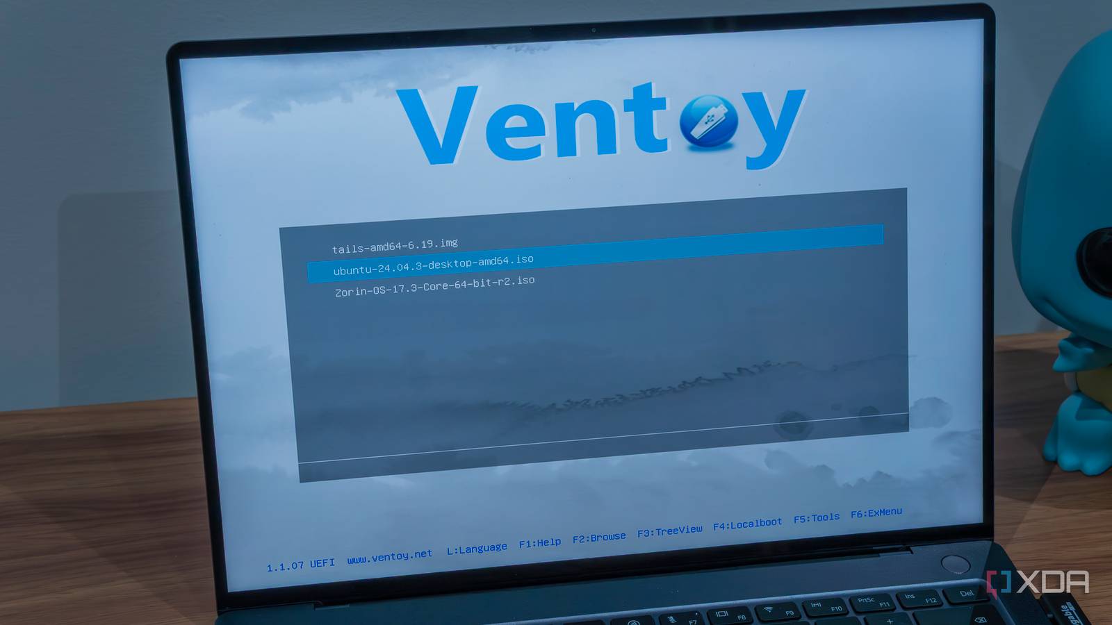 Vento Y Folder Example I keep these operating systems on a Ventoy USB drive