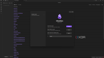 Viewing Obsidian vault settings