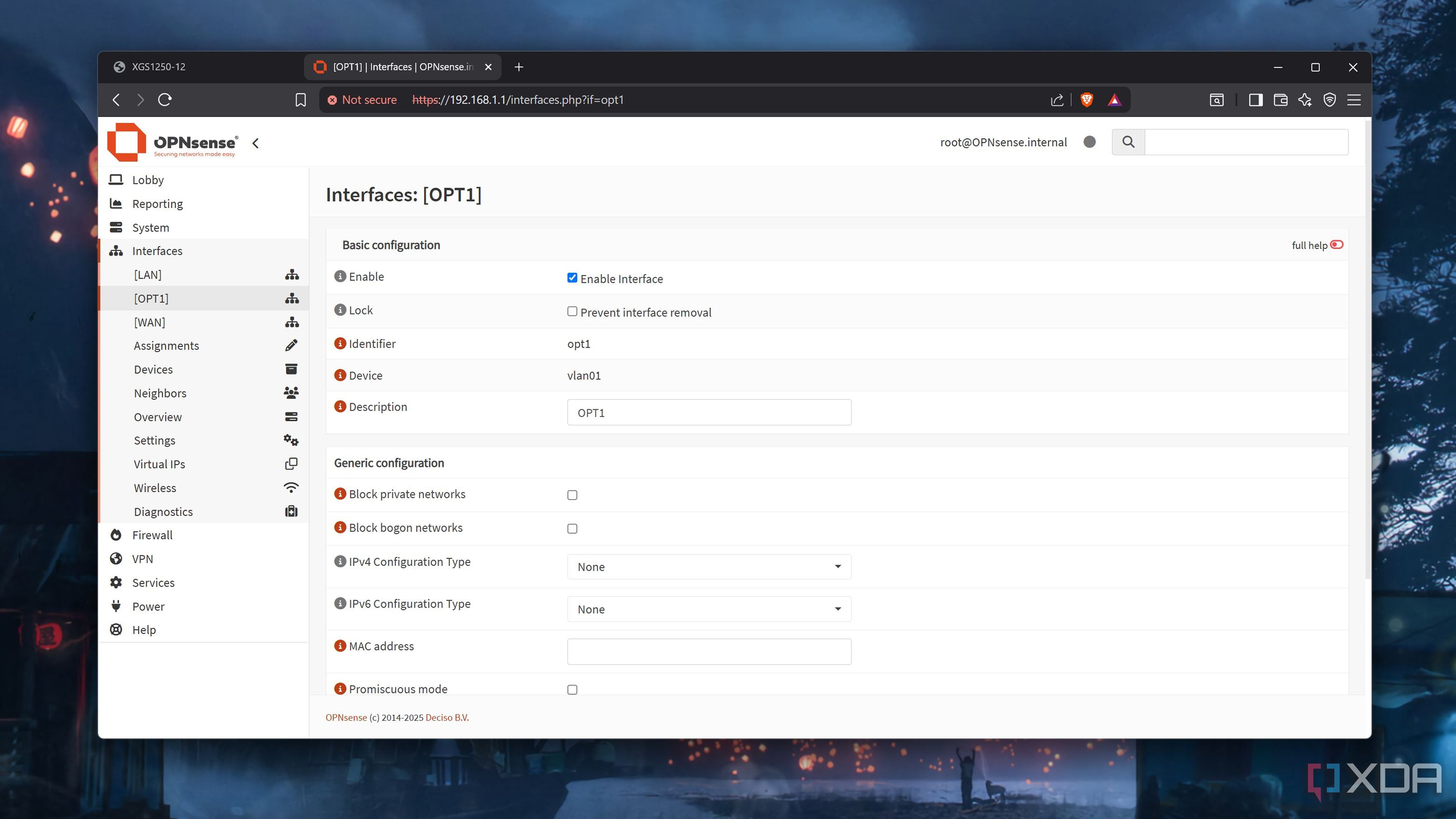 Configuring VLANs in OPNsense